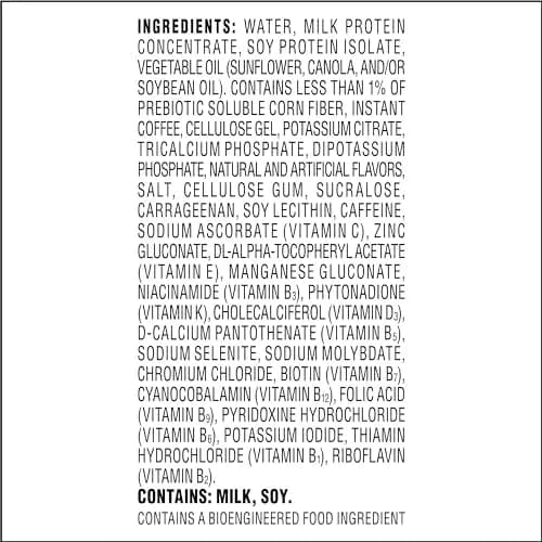 Atkins Café au Lait Iced Coffee Protein Shake 15g Protein, 3g Net Carb, 12 Count | Keto Friendly, Gluten Free thumbnail 7