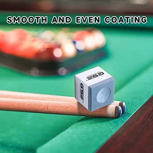 GSE Games & Sports Expert 12-Pack Billiard Pool Cue Chalks Gray | Smooth Coating for Perfect Shots thumbnail 4