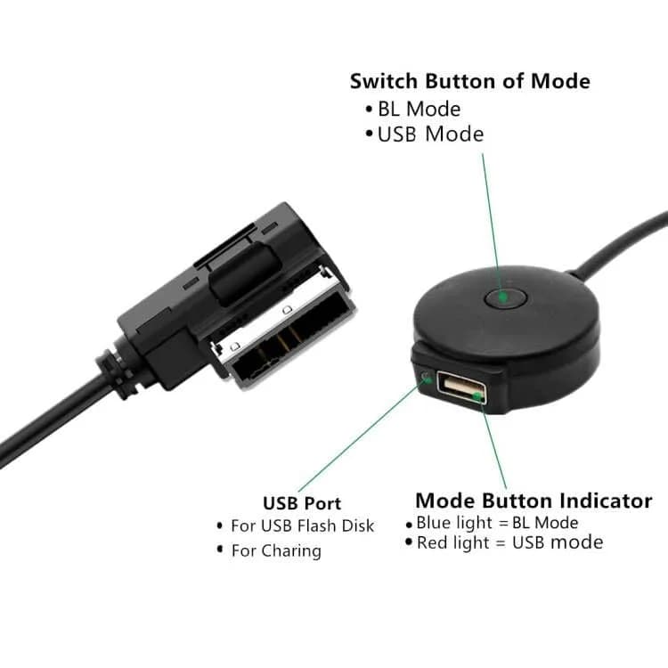 LITEMATIRA AMI MMI BL Music Adapter for Mercedes Benz COMAND-APS NTG4.5 (2011-2015) | Media Interface Audio Cable thumbnail 6