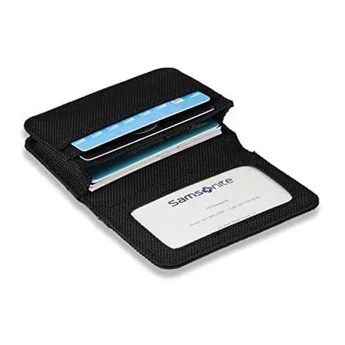 Samsonite Xenon 3 Business Card Wallet | Compact, Durable Ballistic Fabric, Multiple Pockets thumbnail 2