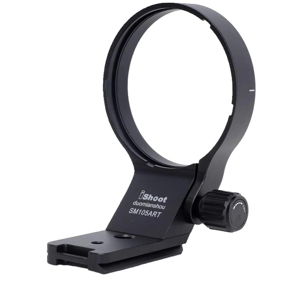 iShoot 82mm Metal Tripod Mount Ring Lens Collar for Sigma 105mm F1.4 DG HSM & 100-400mm DG DN OS | Arca-Swiss Fit - main product image