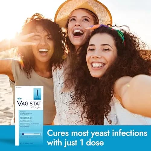 Vagisil Vagistat 1-Day Yeast Treatment 1 Pack | Single Dose Vaginal Antifungal thumbnail 3