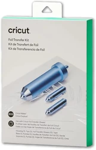 Cricut Foil Transfer Kit for Maker & Explore Machines | Adds Metallic Shine to Cards & Crafts thumbnail 1