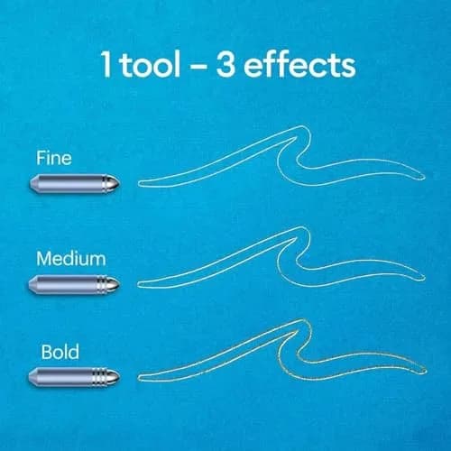 Cricut Foil Transfer Kit for Maker & Explore Machines | Adds Metallic Shine to Cards & Crafts thumbnail 4