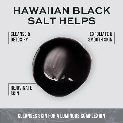 Freeman Hawaiian Black Salt Peel-Off Mask 175ml (6 fl oz) | Clarifies Skin with Volcanic Ash Derivative thumbnail 2
