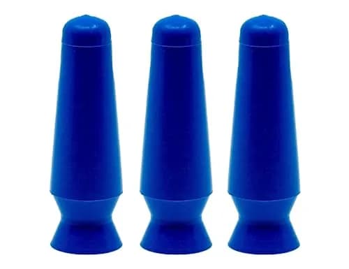 DMV Scleral Cup Contact Lens Applicator Tool 3 Pack (Cobalt) | Made in USA thumbnail 1