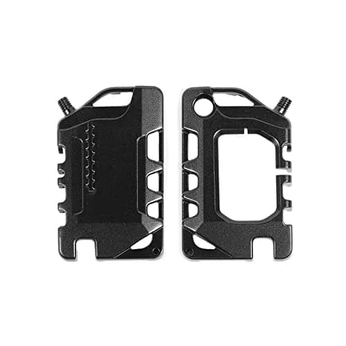RT-TCZ Black Aluminum Alloy Key Fob Case Cover for Jeep Wrangler JL JLU Gladiator | Heavy Duty Protection thumbnail 1