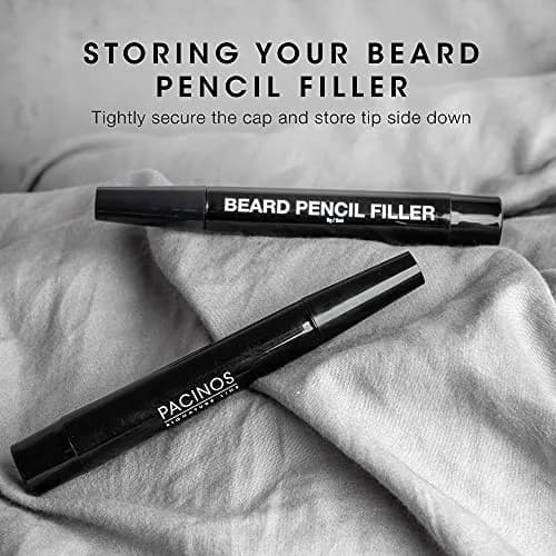 Pacinos Beard Pencil Filler Dark Brown | Waterproof, Long-Lasting, Natural Finish thumbnail 6
