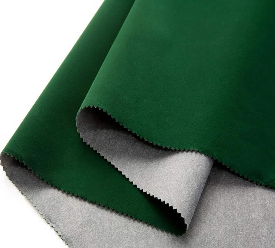 CHENGZHG Green Velvet Flocking Liner 45cm x 200cm (17.7" x 78.7") | Self-Adhesive Peel and Stick for Drawers, Crafts, and Jewelry - main product image