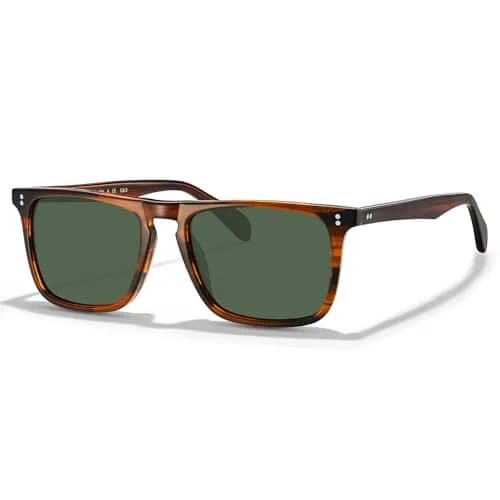 CARFIA Retro Square Polarized Sunglasses for Men | 54mm Lens Width (1.94 Fl Oz) thumbnail 9