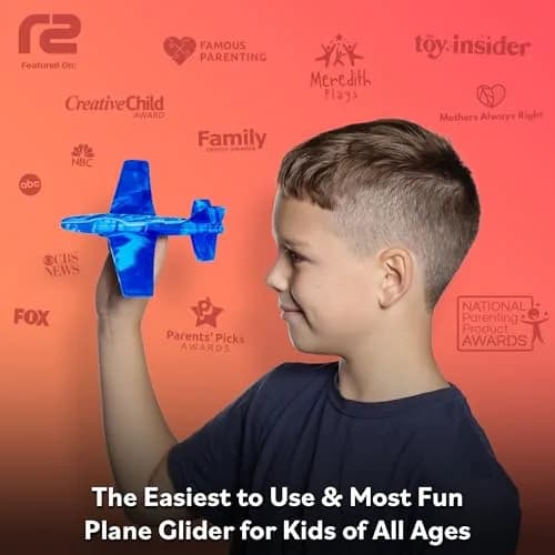 Refresh Sports EVA Foam Airplane Toy | 10.5cm (4.1in) Glider for Kids Ages 3+ thumbnail 2