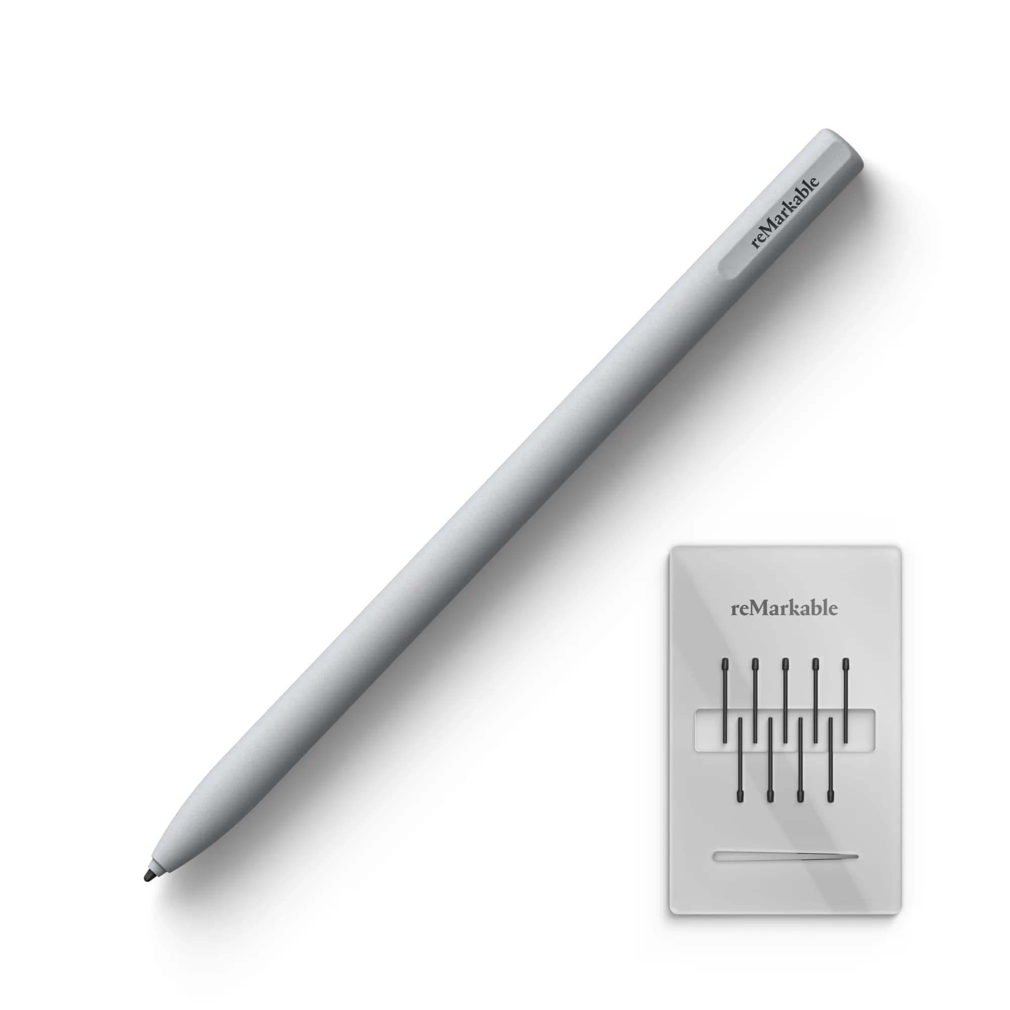 reMarkable Marker Official reMarkable 2 Pen with 9 Felt Tips | Tilt & Pressure Sensitivity — Marker (9 Tips)
