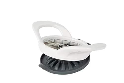 Progressive 16-Slice Thin Apple Slicer & Corer | Dishwasher Safe, White thumbnail 2