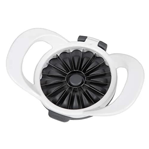 Progressive 16-Slice Thin Apple Slicer & Corer | Dishwasher Safe, White thumbnail 3