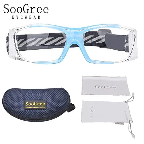 SooGree Racquetball Goggles for Men Women | Impact-Resistant Polycarbonate Lens & Adjustable Strap thumbnail 8