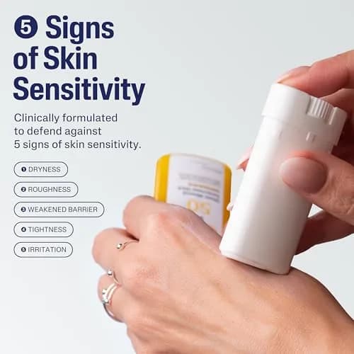Cetaphil Sheer Mineral Sunscreen Stick SPF 50 14g (0.5 Fl Oz) | Broad Spectrum UVA/UVB Protection for Sensitive Skin thumbnail 2