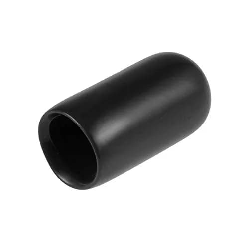 uxcell 6mm ID Black Vinyl Round Tube Bolt Cap Cover Thread Protectors (20-Pack) thumbnail 1
