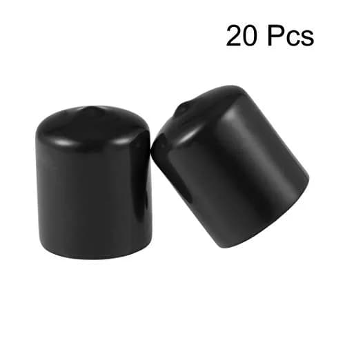 uxcell Rubber End Caps 27mm | Thread & Pipe Protection for Furniture & Plumbing thumbnail 2