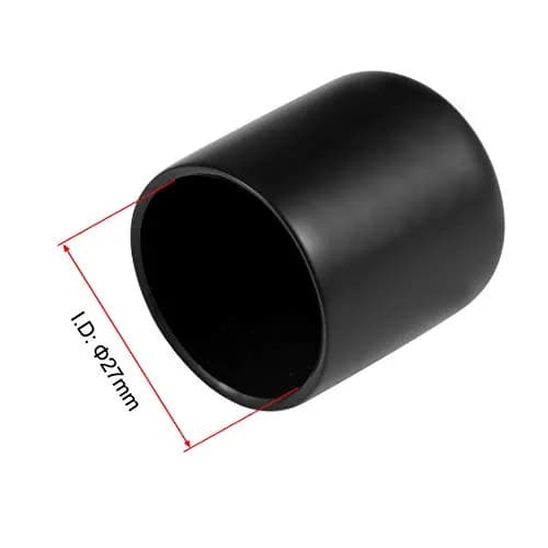 uxcell Rubber End Caps 27mm | Thread & Pipe Protection for Furniture & Plumbing thumbnail 3