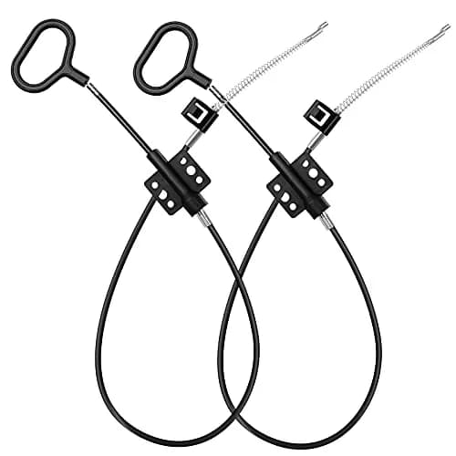 Nonley Black 2 Pack Recliner Cables with D-Ring Handle | Easy Install Sofa Replacement Parts thumbnail 1