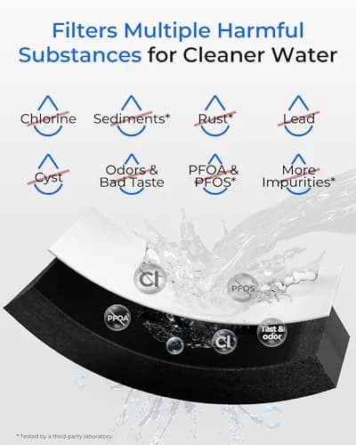Waterdrop WDS-F45 Refrigerator Water Filter Replacement | NSF 53 & 42 Certified, 316 Gallons thumbnail 4