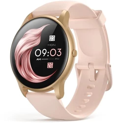 AGPTEK LW11 Smart Watch for Women | 50m Waterproof, 1.3" Display, 100+ Sports Modes thumbnail 1