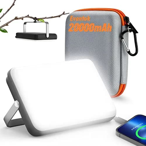 Eventek Rechargeable LED Work Light & Camping Lantern 20000mAh (662g) | 144H Runtime, Power Bank, IPX5 Waterproof thumbnail 1