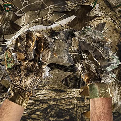 Titan 3D Gloves Realtree Edge | Lightweight Camouflage Hunting Gloves for Men & Women thumbnail 6