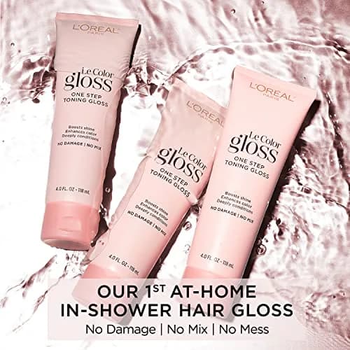 L'Oreal Paris Le Color Gloss Auburn 4 Fl Oz | Neutralizes Brassiness & Adds Shine thumbnail 7