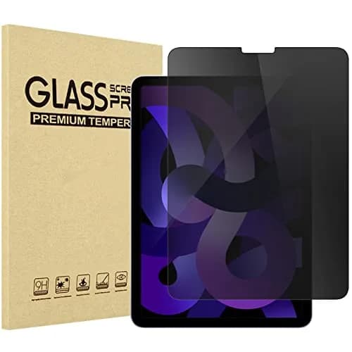 ProCase Privacy Screen Protector for iPad Air 5th 2022 / Air 4th 2020 / iPad Pro 11 4th 2022 / 3rd 2021 / 2nd 2020 / 1st 2018 | Anti-Spy Tempered Glass thumbnail 1