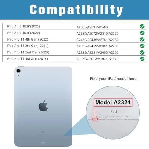 ProCase Privacy Screen Protector for iPad Air 5th 2022 / Air 4th 2020 / iPad Pro 11 4th 2022 / 3rd 2021 / 2nd 2020 / 1st 2018 | Anti-Spy Tempered Glass thumbnail 2