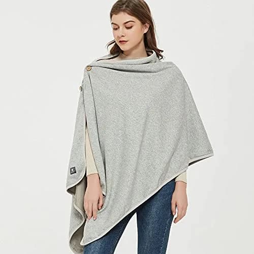 Radia Smart EMF Poncho - Shielding Blanket, 5G, Cotton, 28" x 72" | Anti-Radiation Wearable thumbnail 7