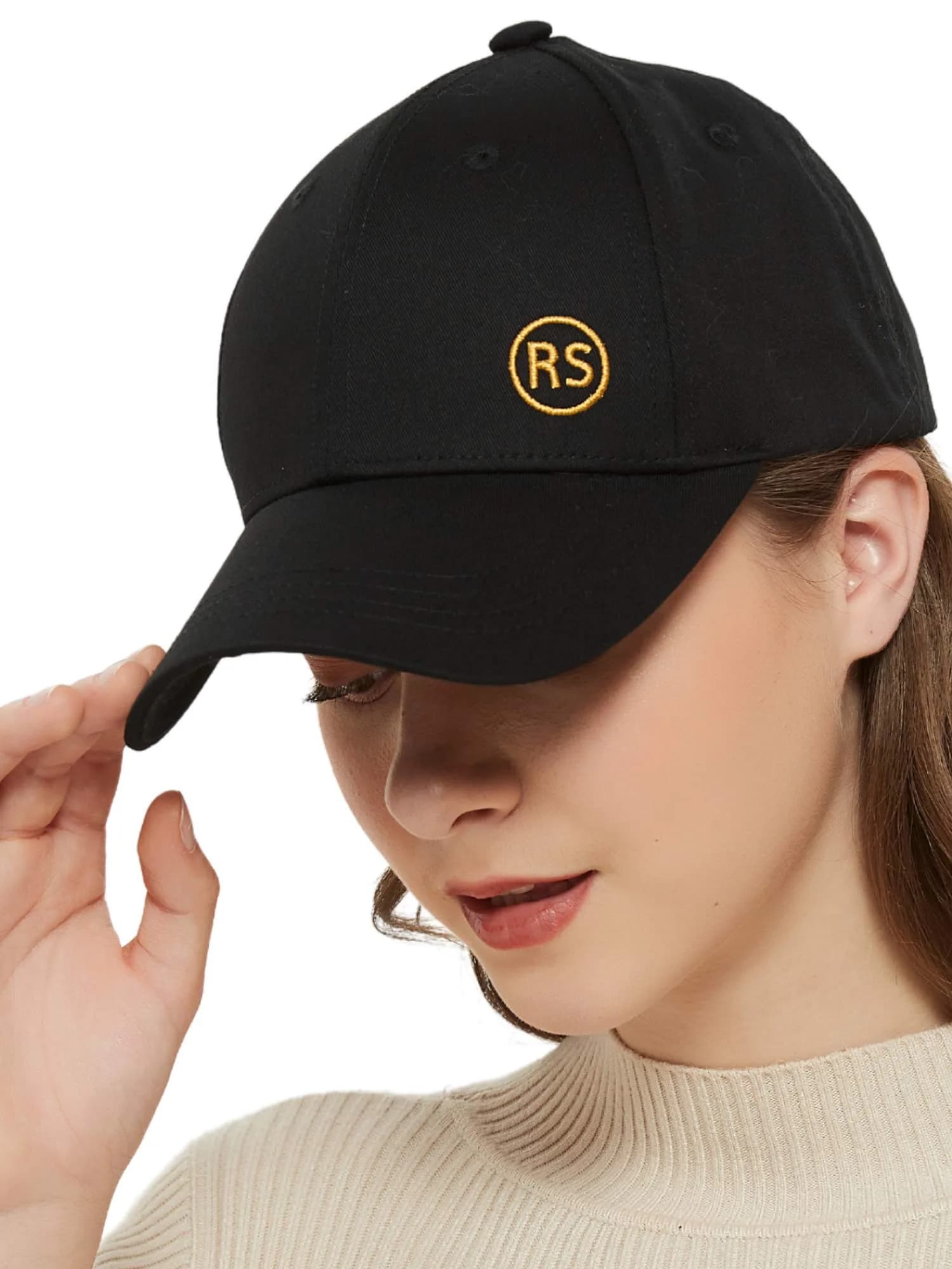 Radia Smart EMF Hat - Faraday Baseball Cap 5G RF Shielding, WiFi Radiation Blocker, Unisex, Black | 23" Circ. — Black