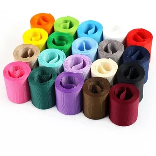 BAORJCT 2 Inches Grosgrain Ribbons Fabric Ribbons | 20 Bright Colors, 40 Yards Total, Durable Polyester, Gift Wrapping & DIY Accessories thumbnail 5