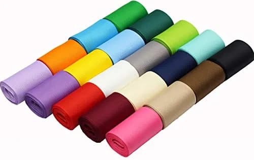 BAORJCT 2 Inches Grosgrain Ribbons Fabric Ribbons | 20 Bright Colors, 40 Yards Total, Durable Polyester, Gift Wrapping & DIY Accessories thumbnail 9
