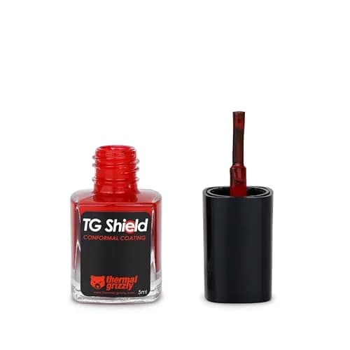 Thermal Grizzly TG Shield Conformal Coating 5ml (0.16 Fl Oz) | Protects Components From Liquid Metal and Short Circuits thumbnail 4
