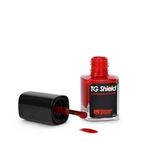 Thermal Grizzly TG Shield Conformal Coating 5ml (0.16 Fl Oz) | Protects Components From Liquid Metal and Short Circuits thumbnail 5