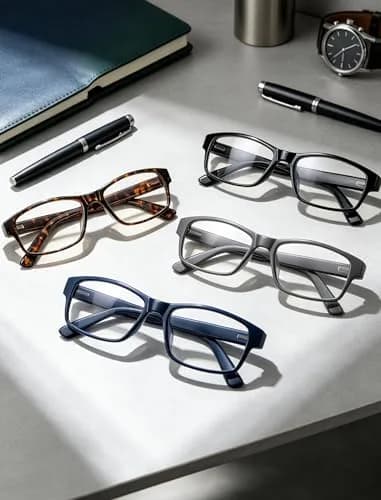 HEEYYOK Oversized Reading Glasses Men 4 Pack XXL Wide Reader 150mm (5.9") | Spring Hinge Comfort Fit thumbnail 3