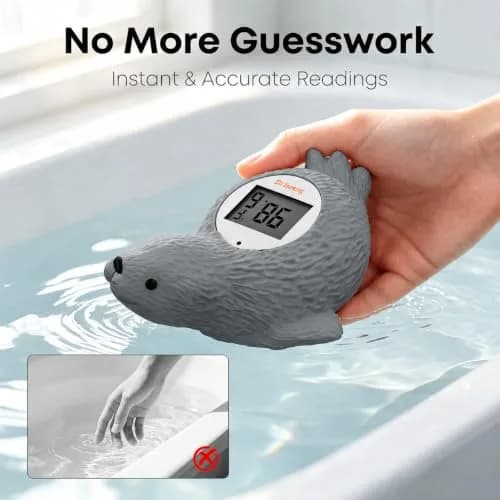 Doli Yearning Baby Bath Thermometer 4.4 inches | Accurate & Waterproof for Safe Baby Water Monitoring thumbnail 7