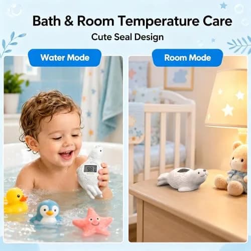 Doli Yearning Baby Bath Thermometer 4.4 inches | Accurate & Waterproof for Kids thumbnail 4