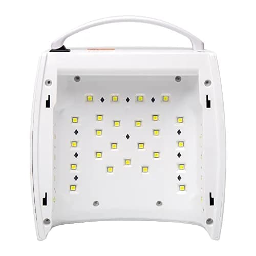 Ayshone 48W Rechargeable UV LED Nail Lamp White | Cures All Gel Polish Types thumbnail 3