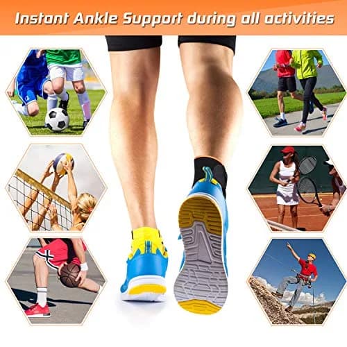 MUSEFITR Ankle Brace Wrap for Women & Men | Adjustable Support for Sprains & Pain Relief thumbnail 5