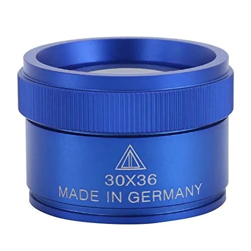 Cosiki 30X Magnifying Glass Loupe with 36mm Lens | Handheld Pocket Magnifier for Jewelry Identification thumbnail 2