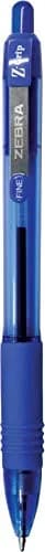 Zebra Pen Z-Grip Retractable Ballpoint Pens, Black/Blue Ink, 0.7mm, 30-Pack | Smooth Writing for Students & Professionals thumbnail 2