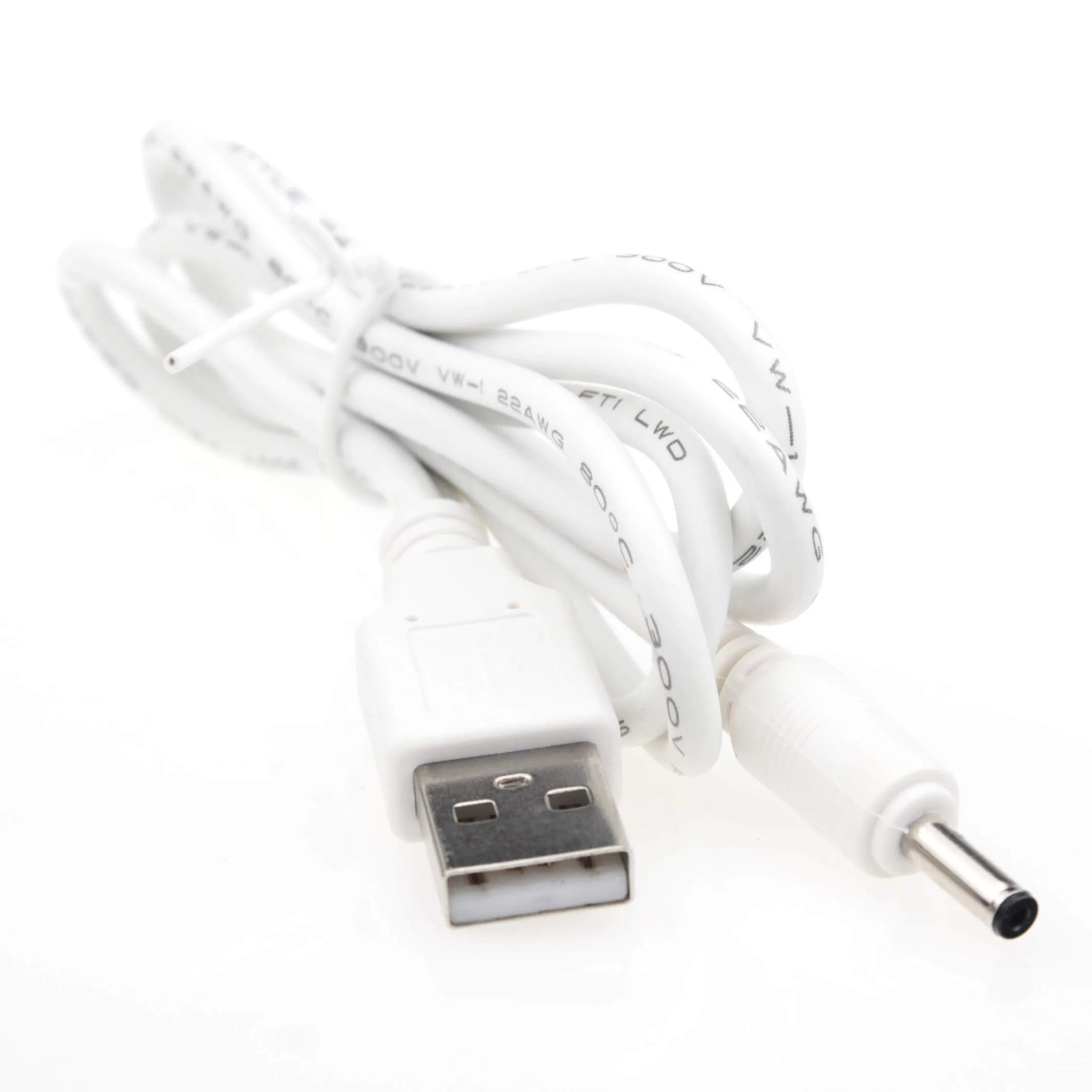 RuenTech USB Charger Compatible with FOREO UFO Series 3.3FT | Fast, Safe & Reliable in India — White