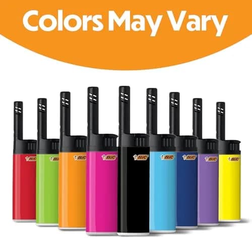 BIC EZ Reach Candle Lighter 6 Count Pack | Child-Resistant, Assorted Colors, 1.45-inch Wand for Candles & Grills thumbnail 7