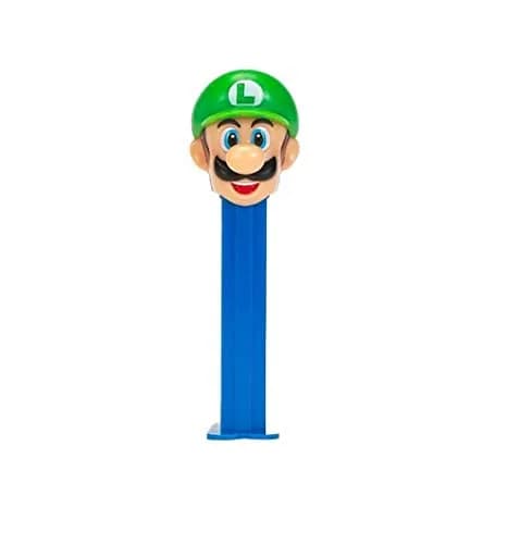 PEZ Nintendo Candy Dispenser - Luigi Pez Dispenser with 2 Candy Refills | Nintendo Mario Bros Party Favors, Grab Bags thumbnail 1