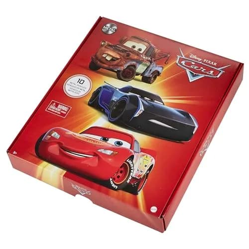 Mattel Disney Pixar Cars Mini Racers 10-Pack Die-Cast Vehicles | 1:55 Scale thumbnail 5