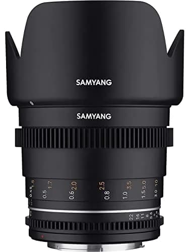 Samyang 50mm T1.5 VDSLR MK2 Cine Lens for Canon EF | Full Frame, Manual Focus, Weather-Sealed Mount thumbnail 1