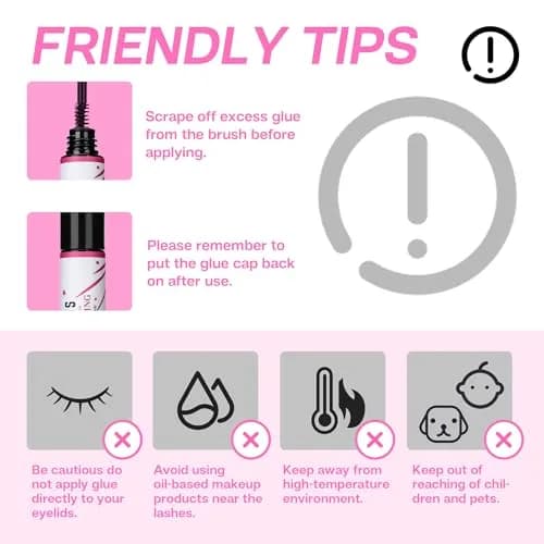 CALAILIS Cluster Lash Glue Black 5ml (0.176 Fl Oz) | Strong Hold for DIY Eyelash Clusters thumbnail 6